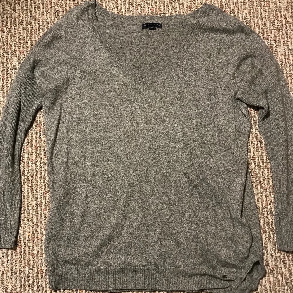 V-neck sweater